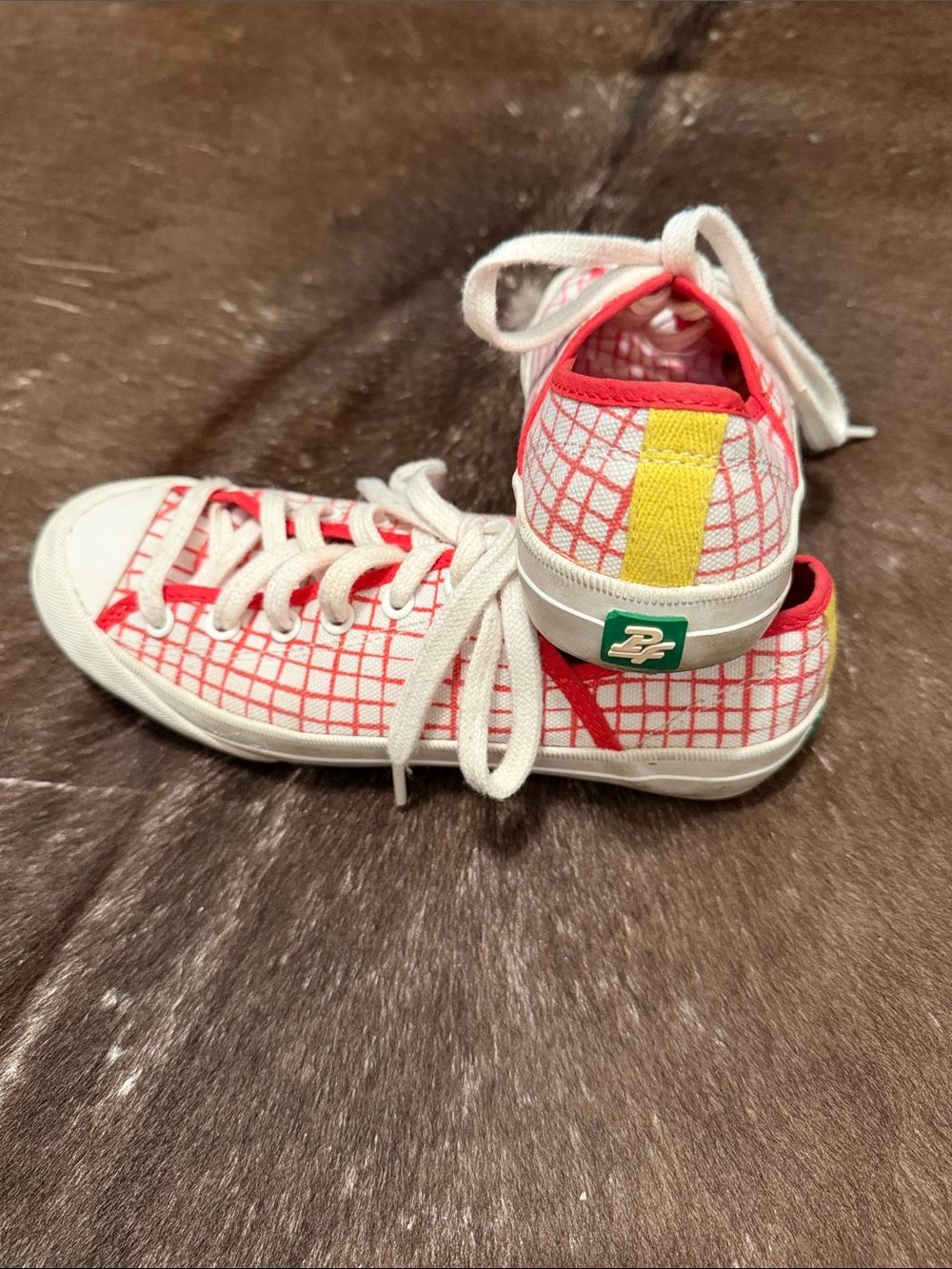 PF Flyer + Kate Spade SATURDAY collab low top sneakers